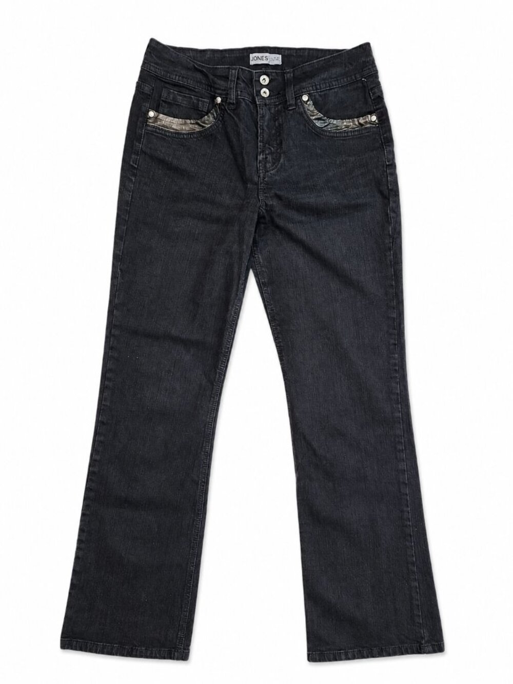 Jones & Co Dark Wash Stretch Denim Jeans – Size 6